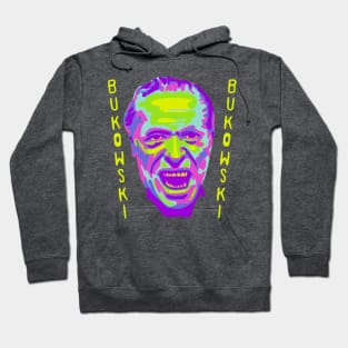 Charles Bukowski Portrait Hoodie